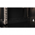 Шкаф 19" телекоммуникационный настенный, 4U 280x600х450 мм, дверь перфорация, черный
